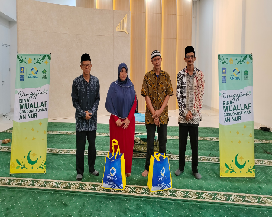 Muallaf Gondokusuman Ikuti Pembinaan LAZIS Unisia